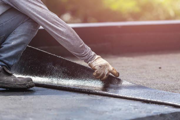 Professional Crawl Space Encapsulation technician working in Allegan, MI
